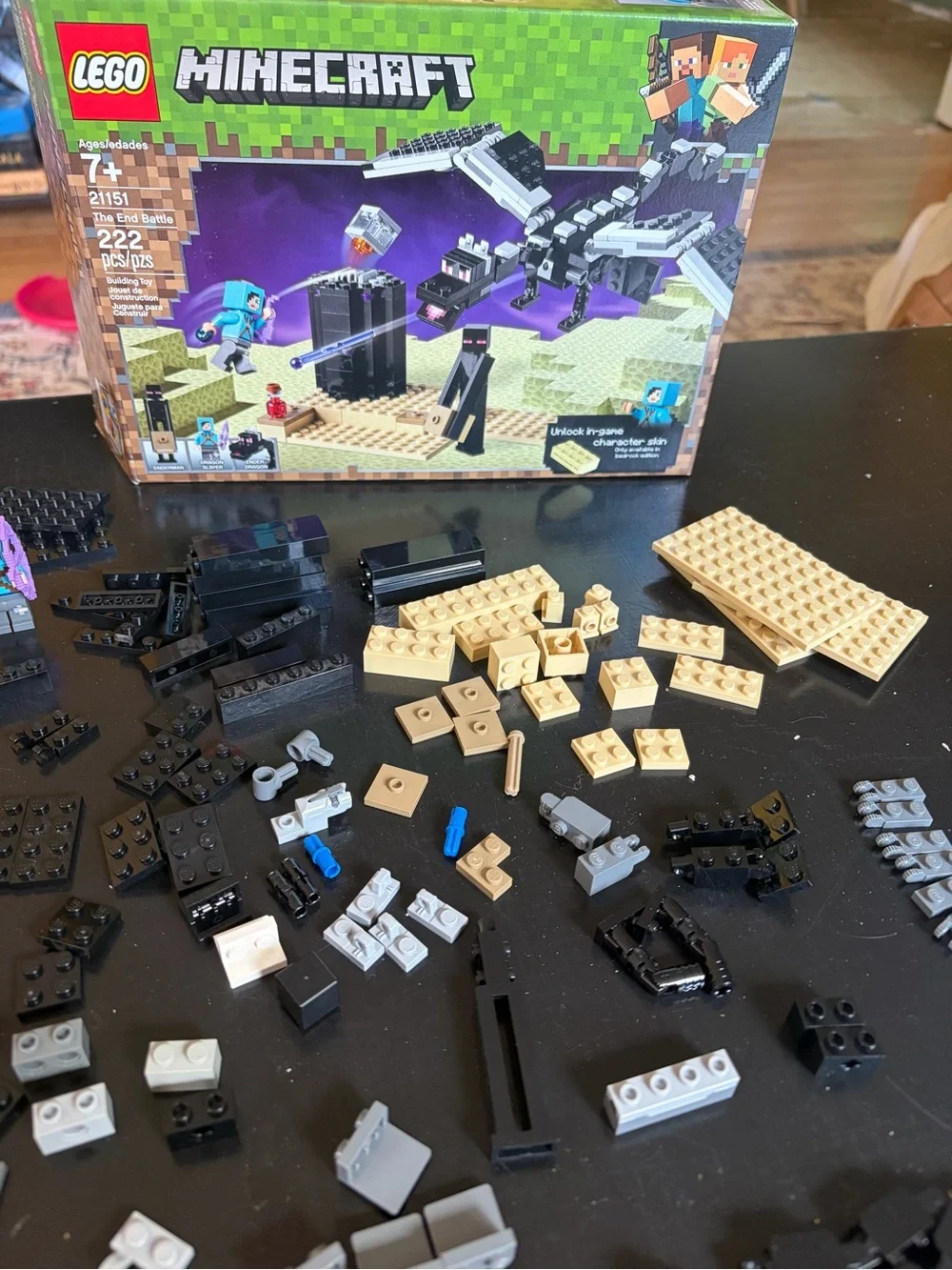 Lego Minecraft The End Battle 21151 *used*